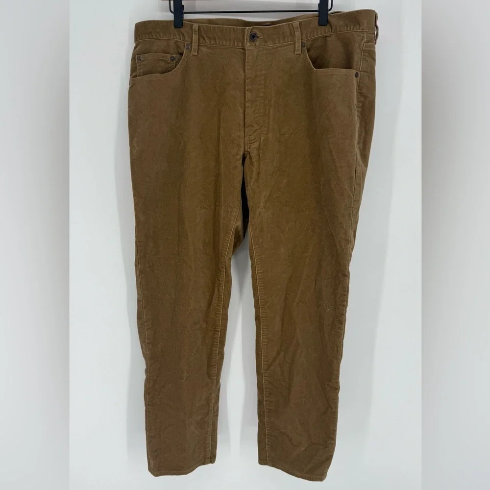 Men's Corduroy Pants in Tan